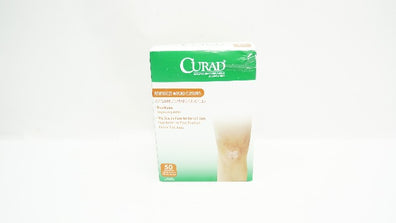 Medline NON250414 Curad Sterile Reinforced Wound Closures 1/4 x 4In -Box of  500